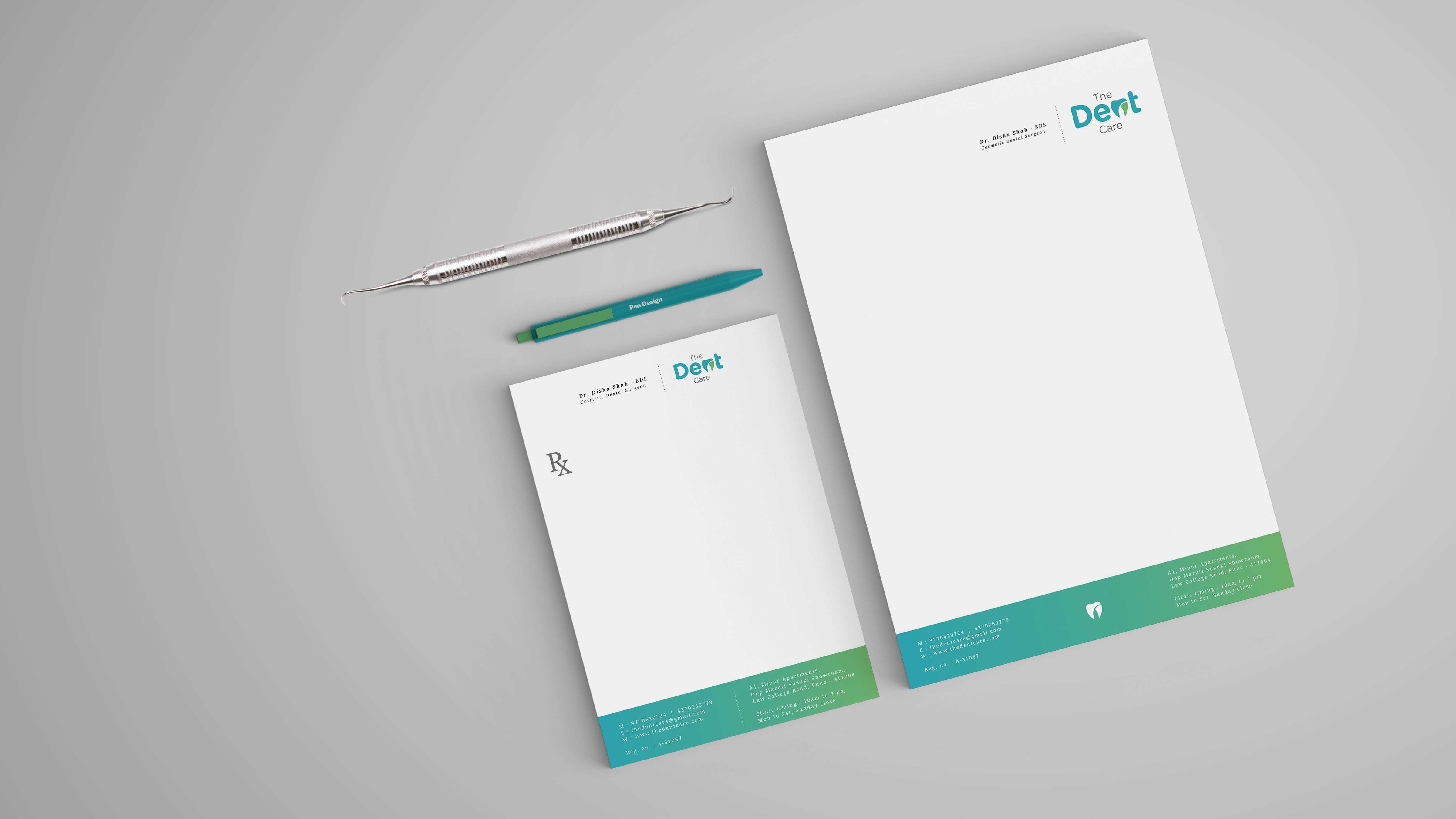 Dentcare Stationary Design